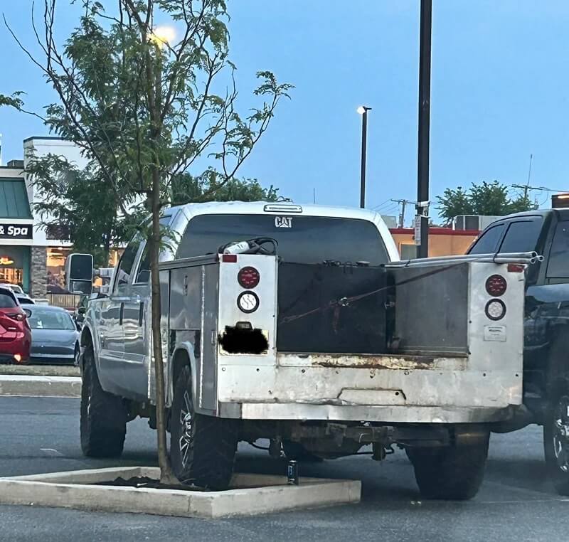 "It wasn't like he was forced to park [there]." 