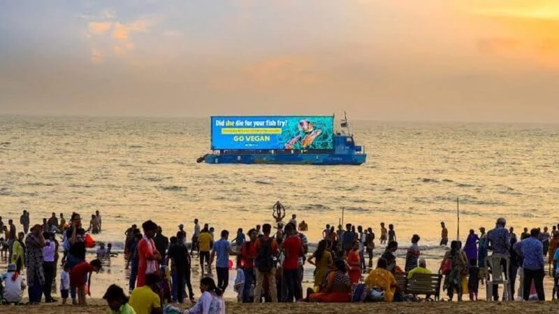 Floating billboards are well documented, as they ruin the view and experience of beachgoers and usually promote consumption. 