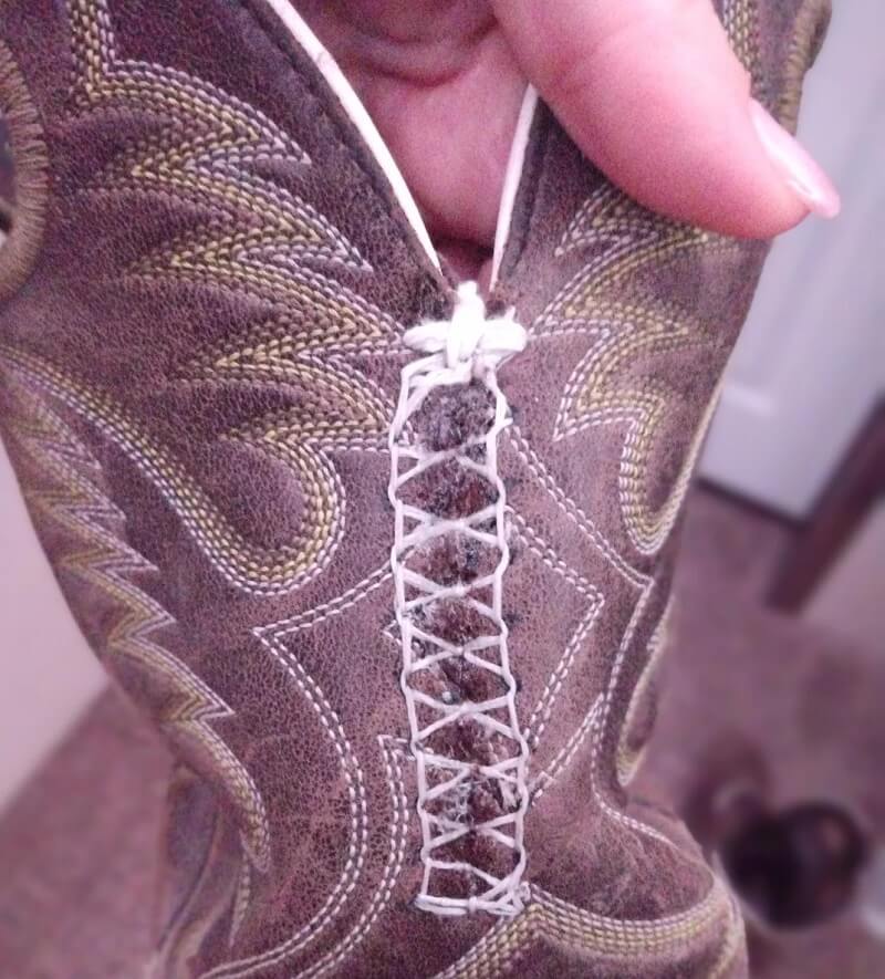 "I will definitely remember your post if I ever need to repair my boots."