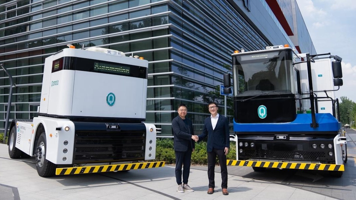 Cutting-edge technology company partners with industry leader to develop autonomous, all-electric trucks for ports — and it could revolutionize transportation