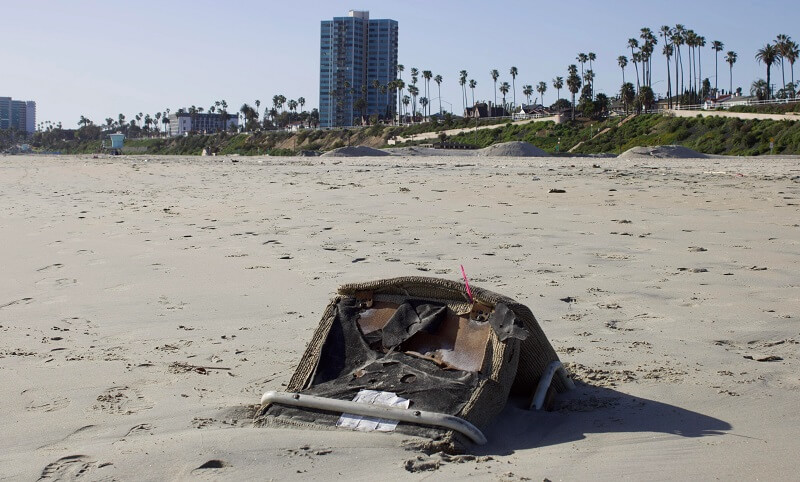 While it's stopping people from enjoying the shoreline, it also presents a threat to wildlife.