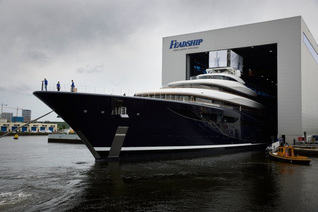 It's the first boat of its kind that will go more than 60 miles per hour with 2,000 peak horsepower available.