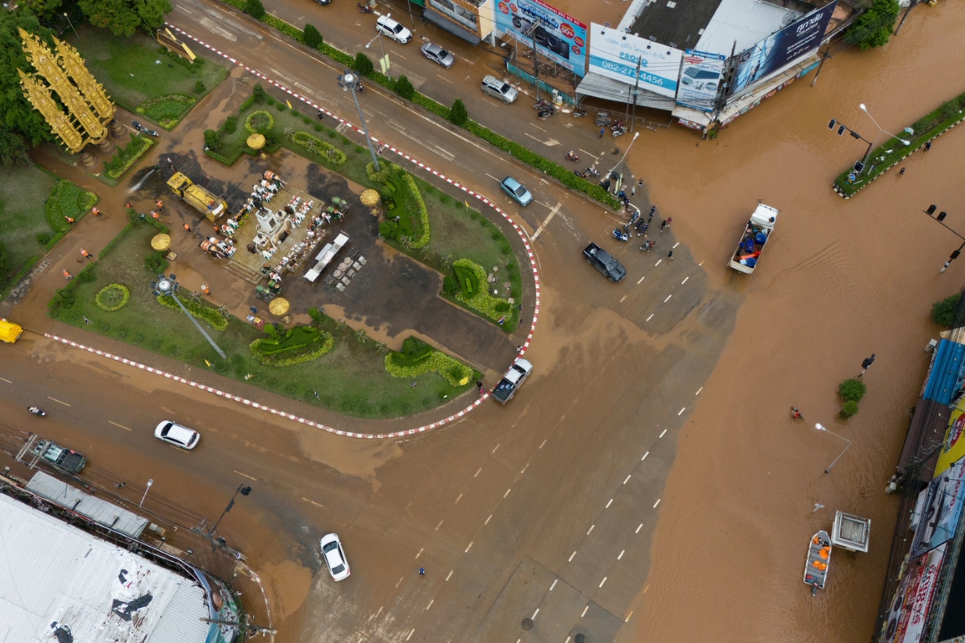 "My 500-square meter garden full of banana trees has been completely destroyed."