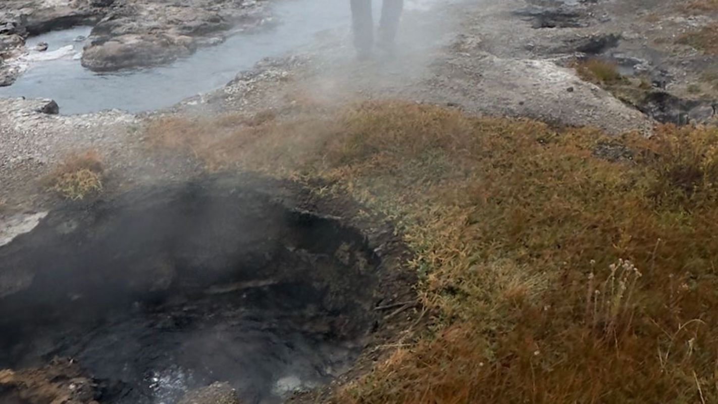 "You can see that thermal behind him literally boiling."