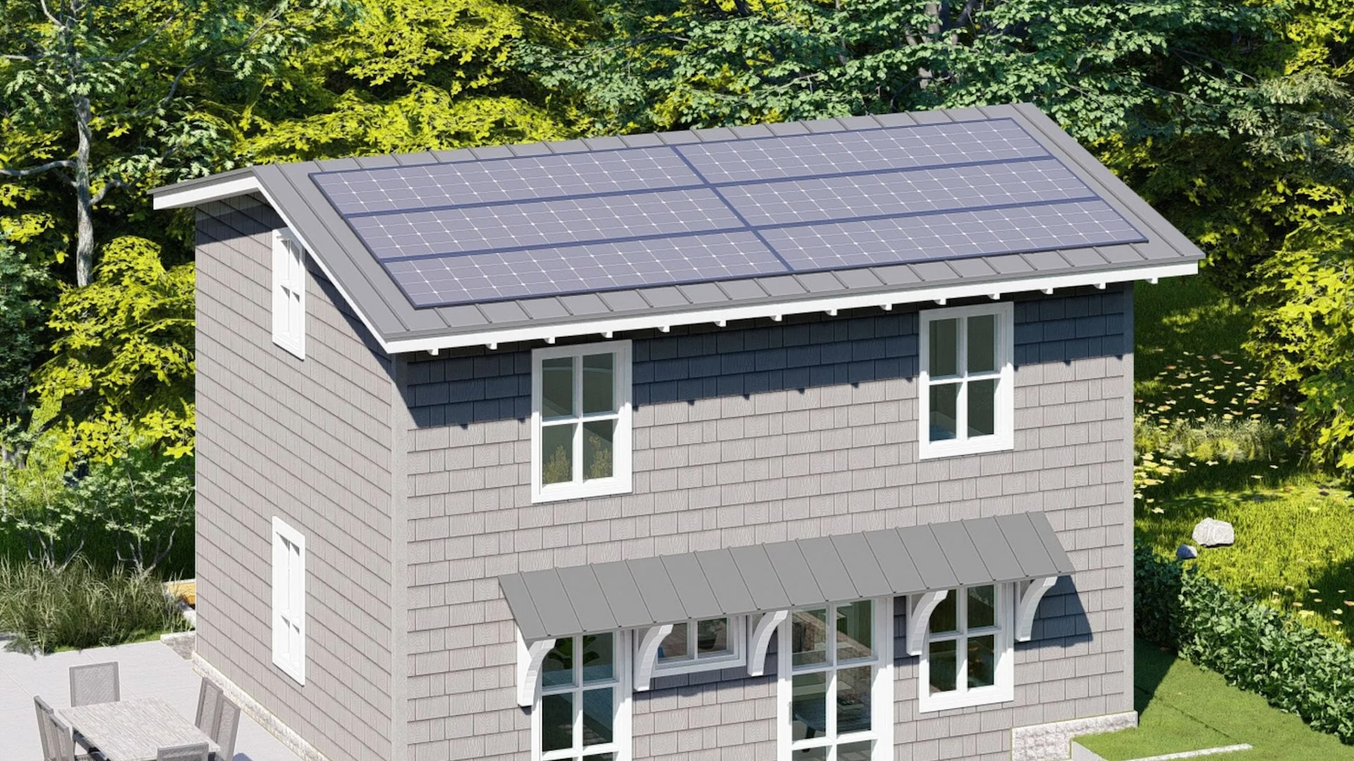 The ADU is specifically built to be as energy-efficient as possible.