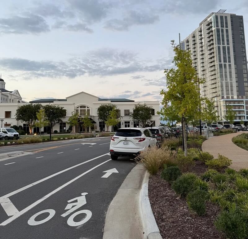 This can be unsafe for both drivers and cyclists.