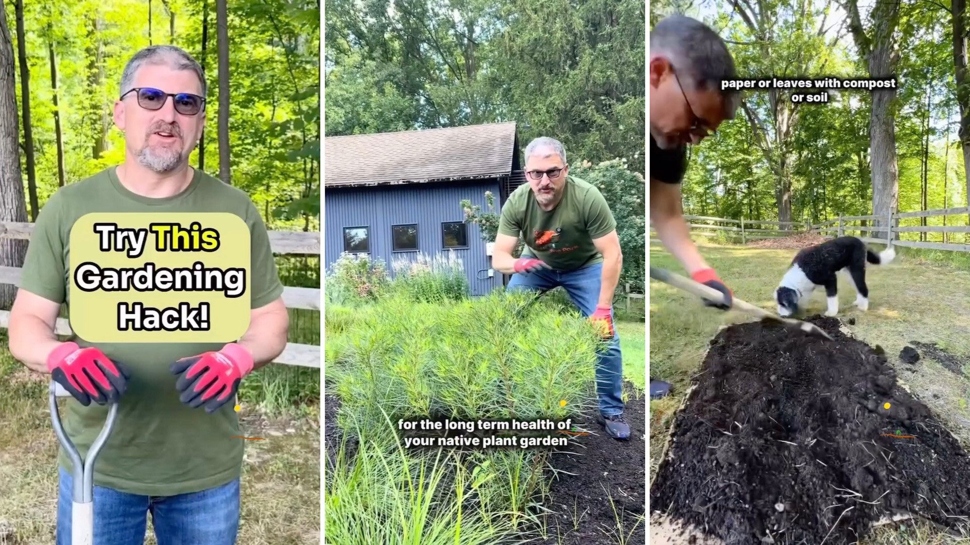 "I’ve done this on horrible crabgrass that covered my whole front lawn and it worked like a peach!"