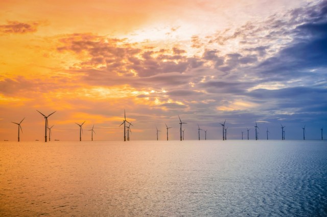 "To see these impressive turbine blades being produced ... is a fantastic demonstration of the true value that offshore wind brings."