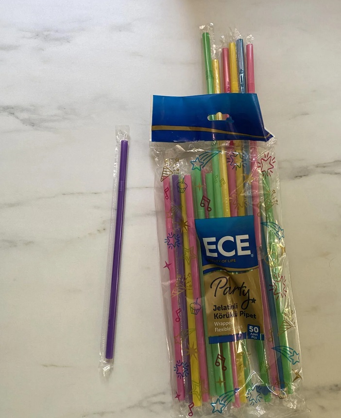 While the straws were manufactured years ago, it's a reminder that wasteful business practices can still impact the environment far into the future.