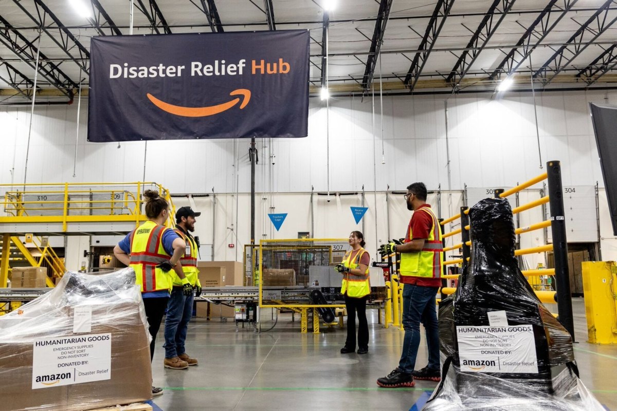 "This Hub's strategic location ... ensures that we can efficiently get relief items to disaster response organizations."