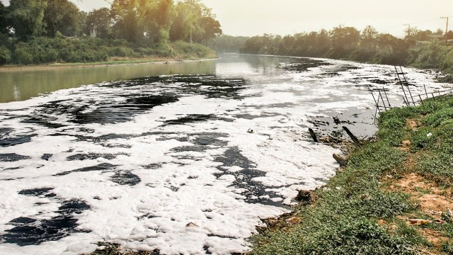 The city's Department of Energy and Environment says it has received multiple complaints about the pollution from this site and has conducted numerous investigations over the past decade.