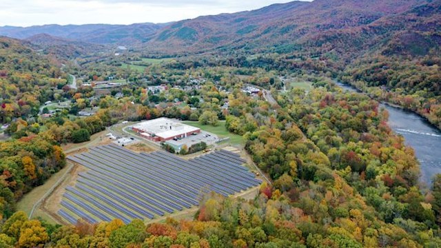 Western North Carolina communities left without power in the wake of the disaster turned to new programs for supplying solar energy.