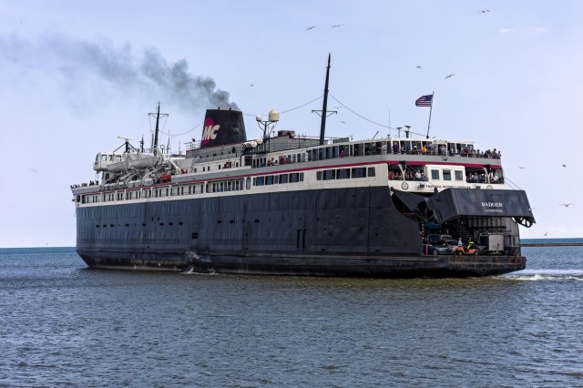 The federal government gave the Lake Michigan Carferry a $600,000 grant to research the transition.