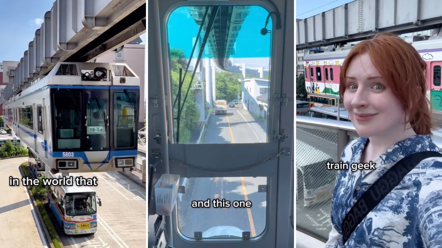 In Japan, the Shonan Monorail proves that existing tech can still be fascinating and effective.