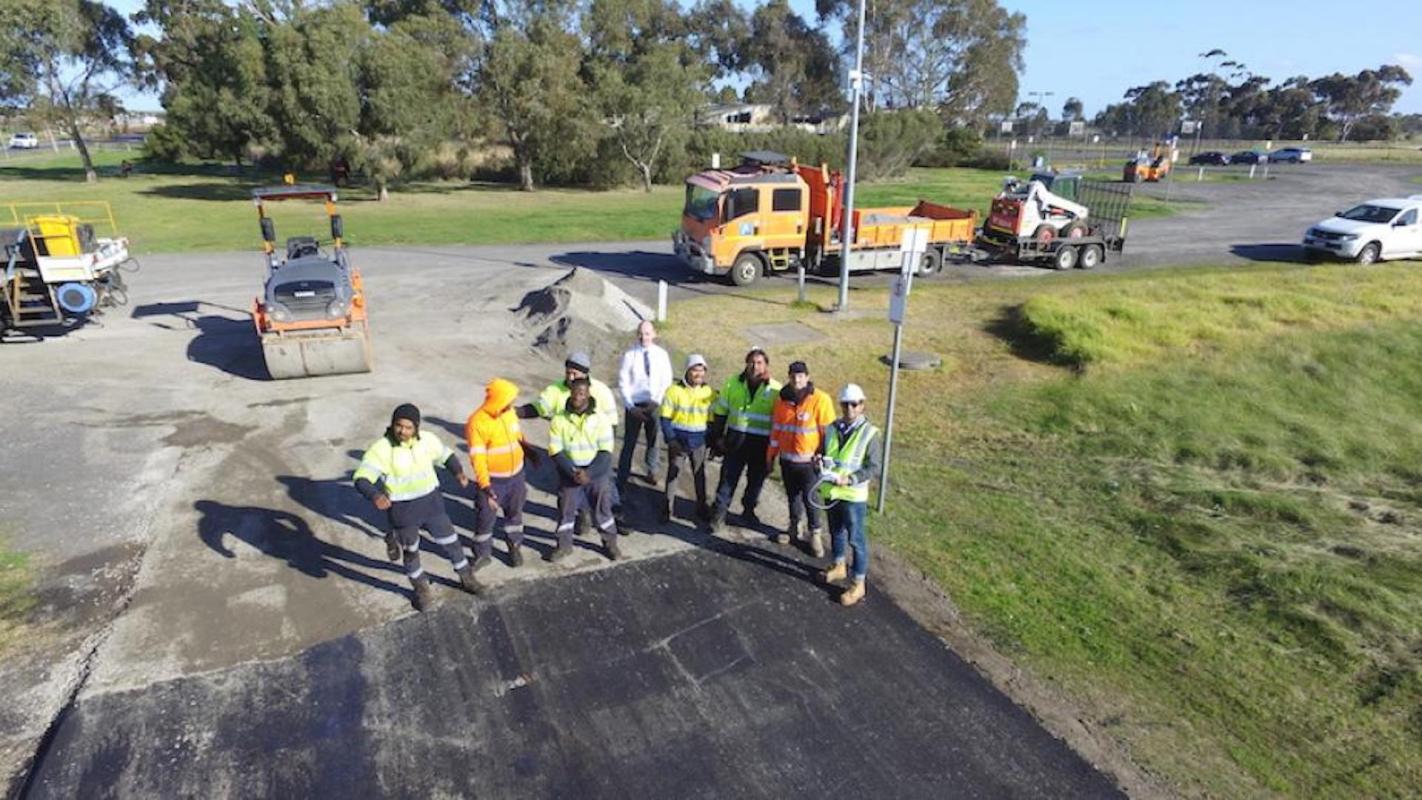 "It is pretty like a normal concrete."