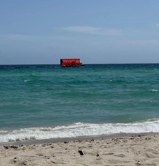 "These things are a blight on Miami waters."