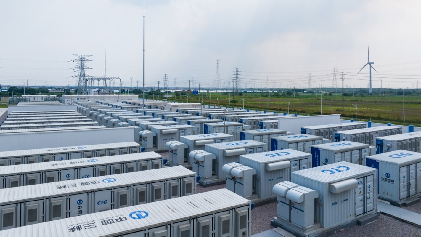 "The largest operational flywheel energy storage facility ever built."