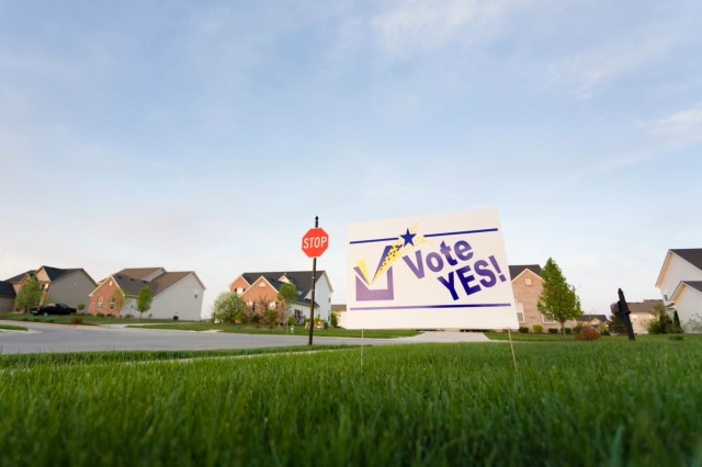 Before shoving these political yard signs in your trash bin, consider upcycling them instead.