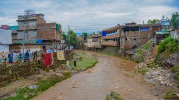 In some areas, flood waters still haven't receded even two years later.