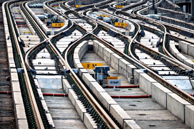 It features 136 bridges — including seven large ones — and four train stations built with resilient, corrosion-resistant materials.