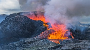 Iceland is a volatile environment for the geothermal experts to conduct experiments.