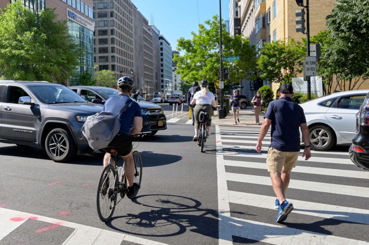 "The nerve to honk at someone you almost hit in the crosswalk."