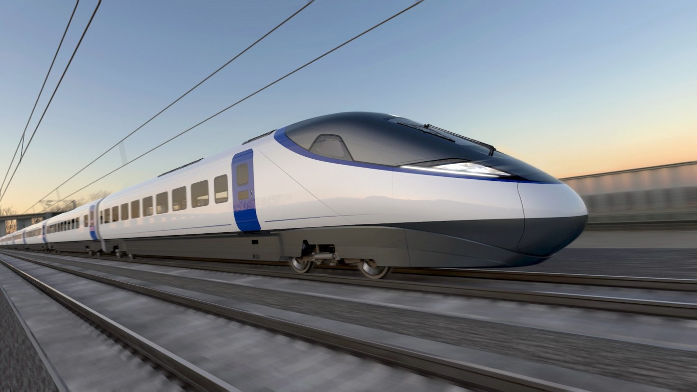 The train will reportedly be able to reach speeds of 225 mph.