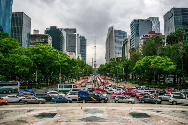 Traffic in Mexico City