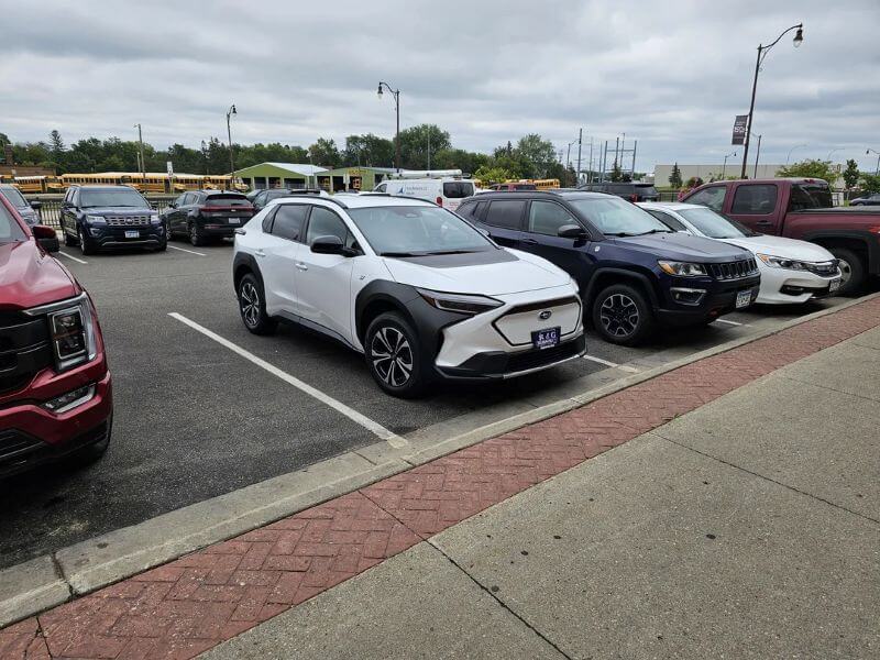 "My first EV and new car in one day."