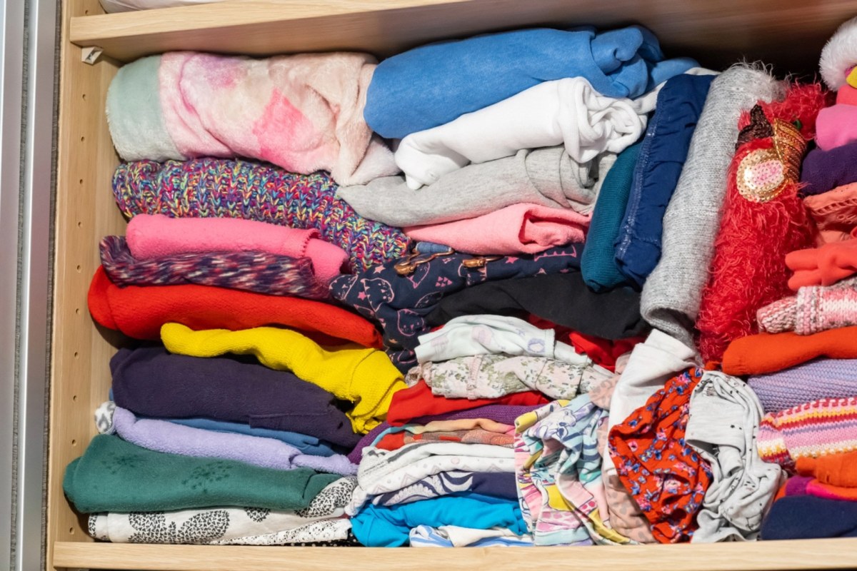 "I used to hold onto clothes that I never wore, thinking I'd need them 'someday.'"