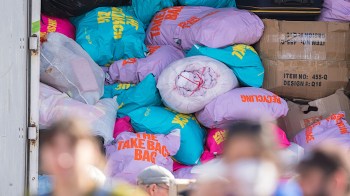 In the aftermath of the LA fires, dozens of overwhelmed aid organizations, including the YMCA, OpenClosit, Dream Center and American Legion reached out to Trashie to help them sort through the massive amounts of clothing that were being donated.