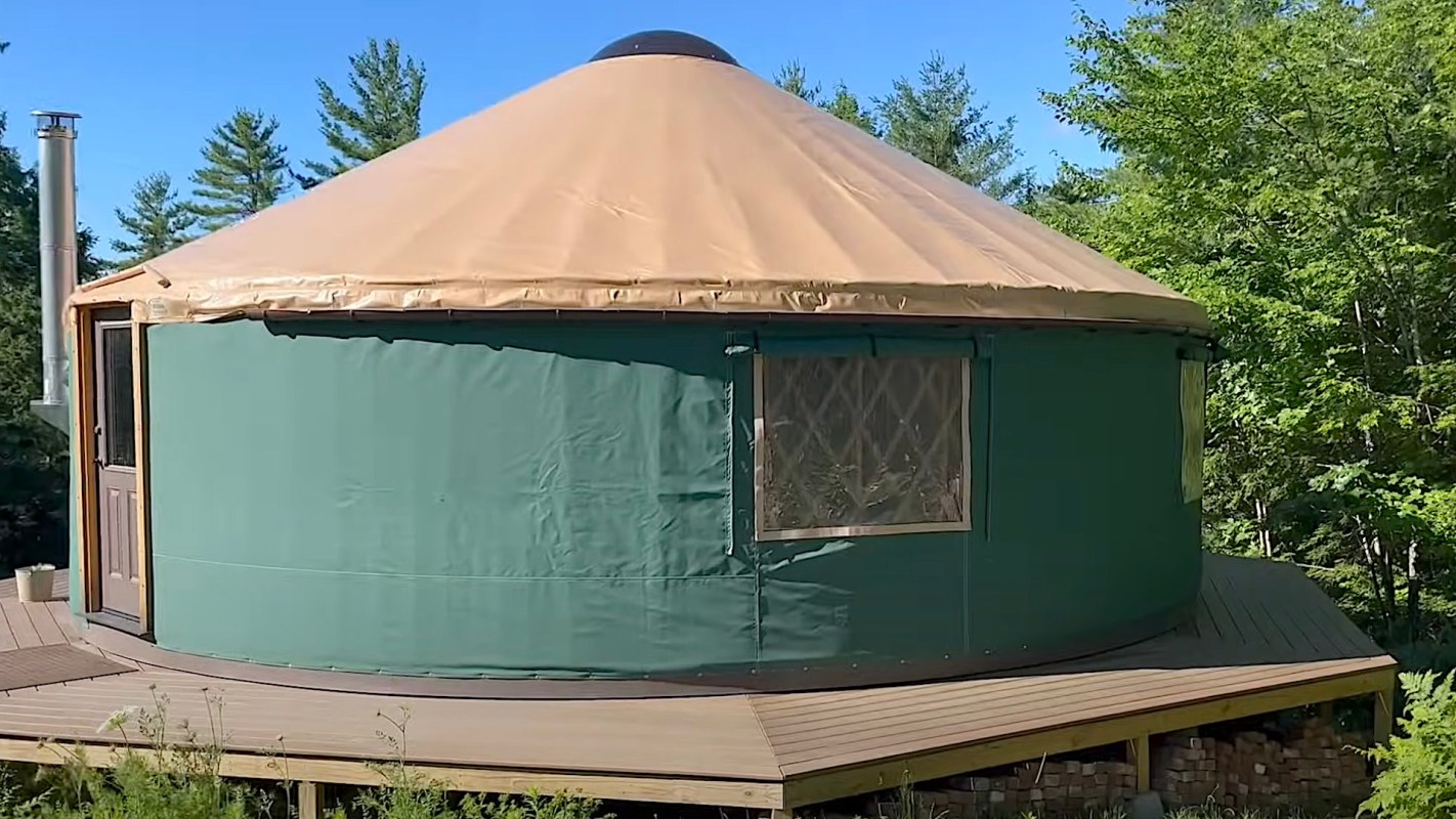 "Your journey into building and moving into a yurt for your Vermont DIY off-grid home is incredibly inspiring."