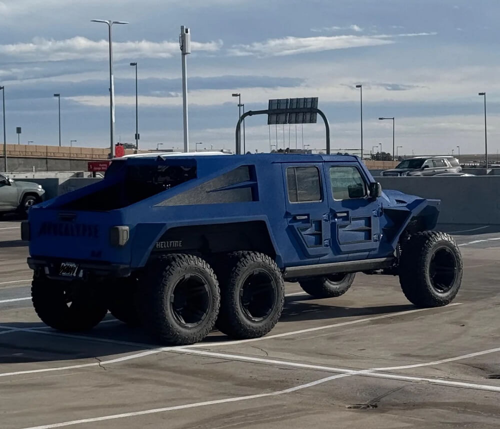 "I'm just astonished someone got the thing into one single parking spot."